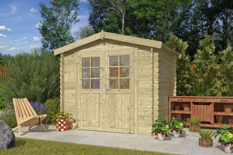 Blokhut Ingo 230 x 175 cm - Afbeelding 2