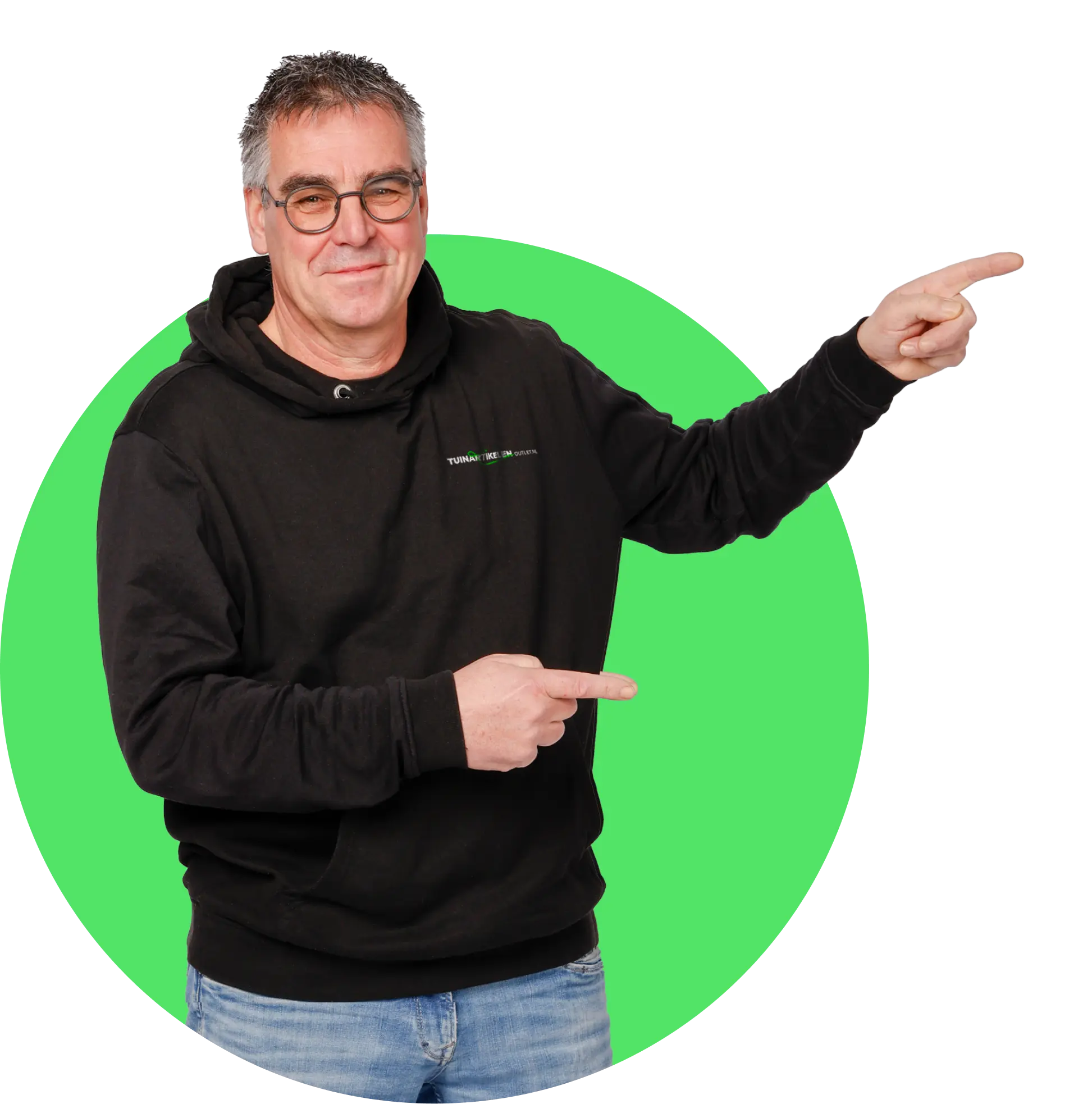 Arjan die wijst