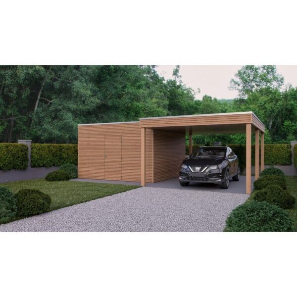 Carport met berging Merson D