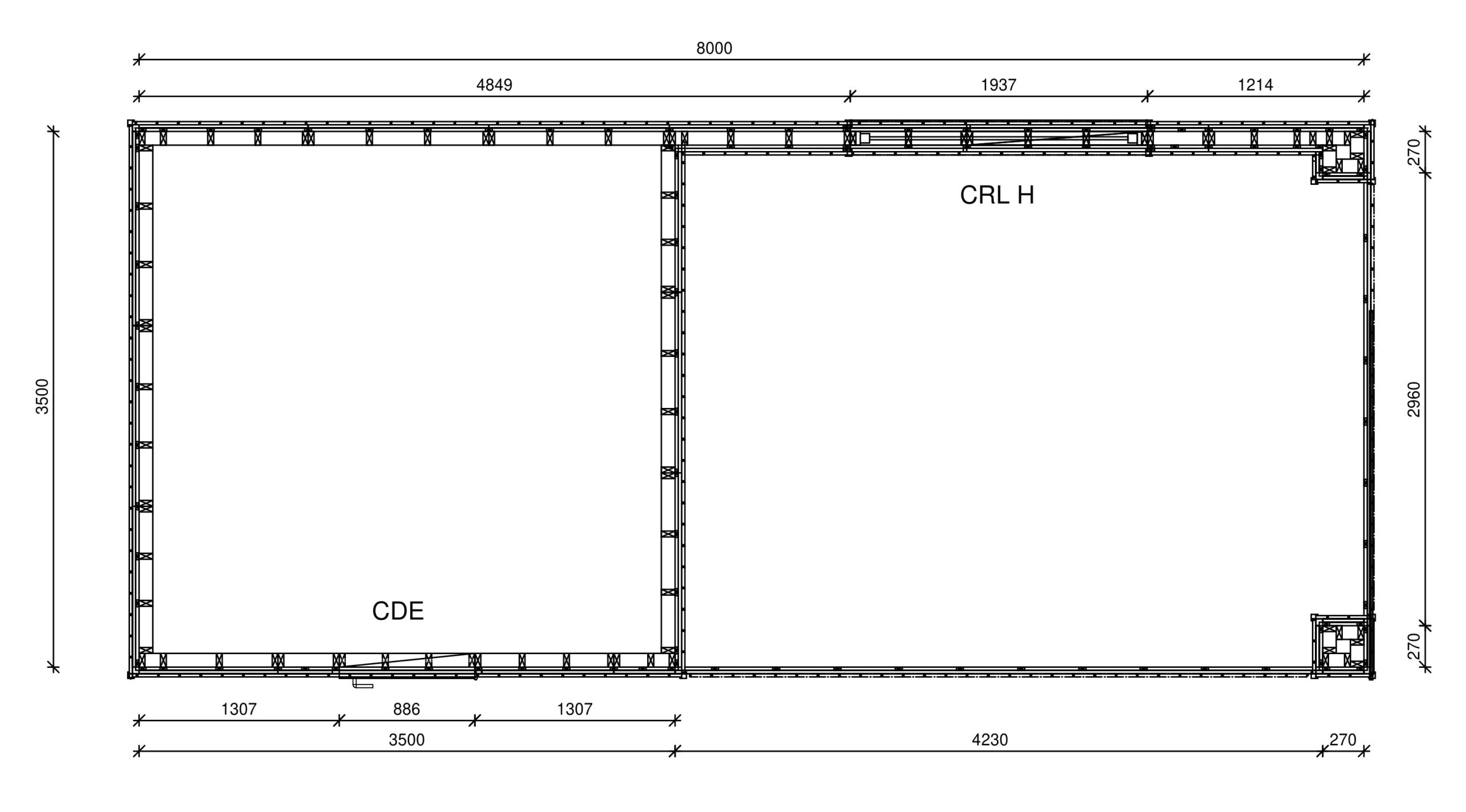 plattegrond_Houtskeletbouw_Tuinhuis Monsaraz